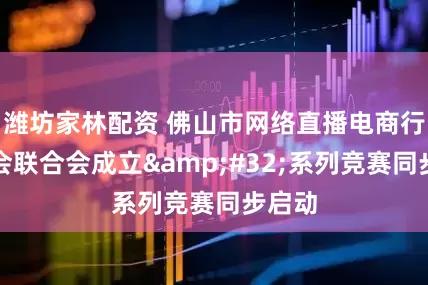 潍坊家林配资 佛山市网络直播电商行业工会联合会成立 系列竞赛同步启动